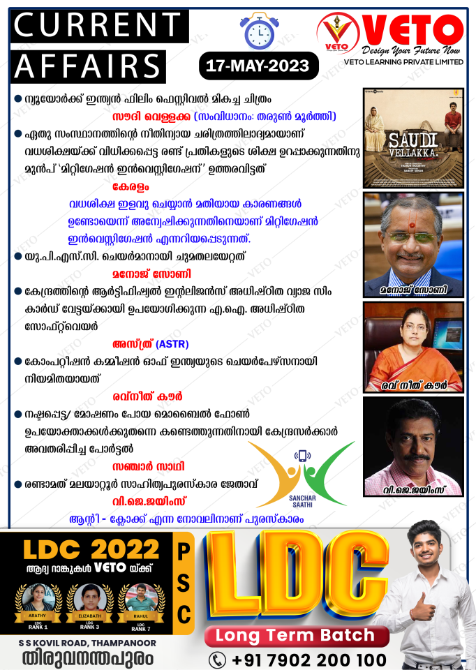 CURRENT AFFAIRS